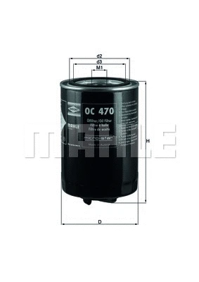 Alyvos filtras KNECHT OC 470