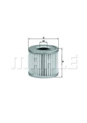 Alyvos filtras KNECHT OX 411