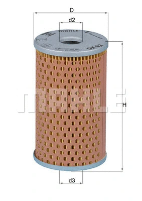 Alyvos filtras KNECHT OX 42
