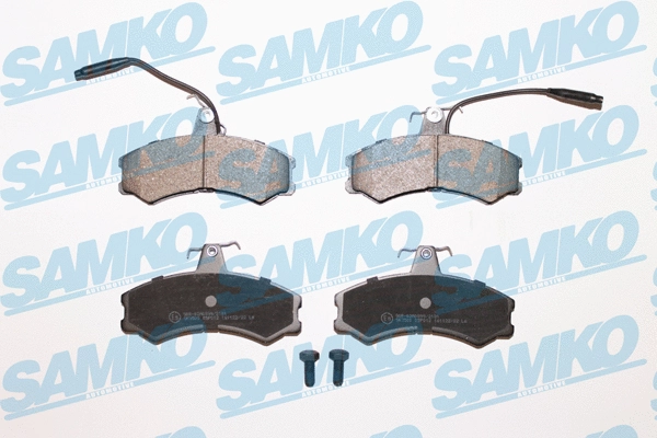 Diskinių stabdžių trinkelių rinkinys SAMKO 5SP012