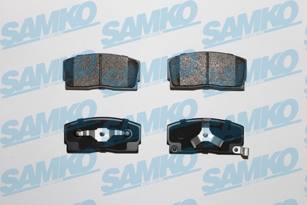 Diskinių stabdžių trinkelių rinkinys SAMKO 5SP055
