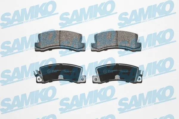 Diskinių stabdžių trinkelių rinkinys SAMKO 5SP061