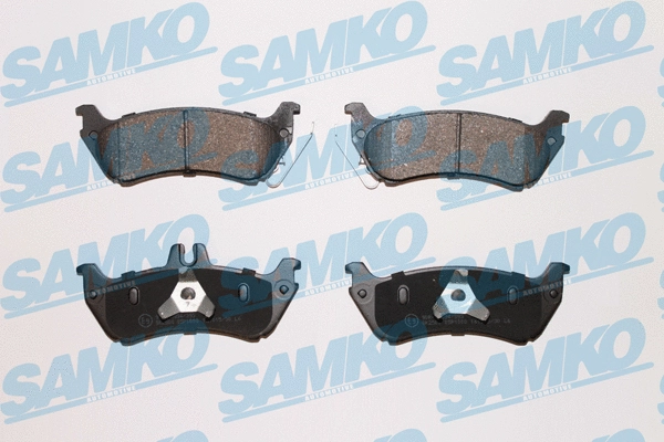 Diskinių stabdžių trinkelių rinkinys SAMKO 5SP1000