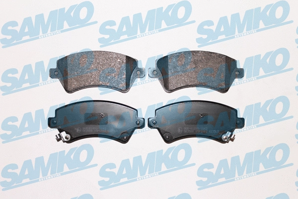 Diskinių stabdžių trinkelių rinkinys SAMKO 5SP1002