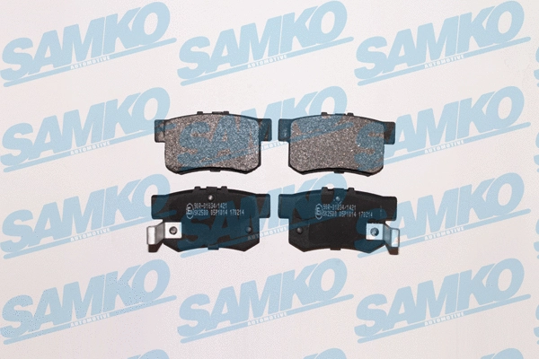 Diskinių stabdžių trinkelių rinkinys SAMKO 5SP1014