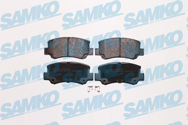 Diskinių stabdžių trinkelių rinkinys SAMKO 5SP1028