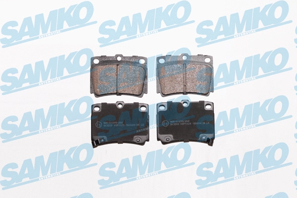 Diskinių stabdžių trinkelių rinkinys SAMKO 5SP1029
