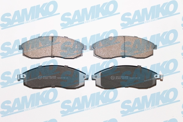 Diskinių stabdžių trinkelių rinkinys SAMKO 5SP1030