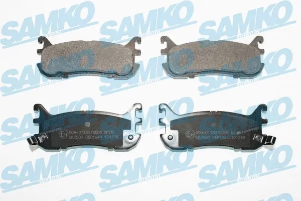 Diskinių stabdžių trinkelių rinkinys SAMKO 5SP1044