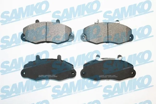 Diskinių stabdžių trinkelių rinkinys SAMKO 5SP1059