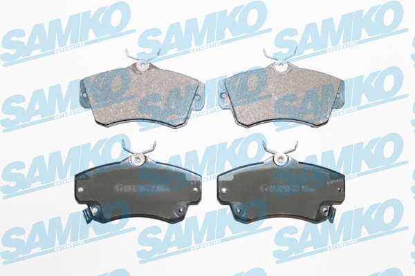 Diskinių stabdžių trinkelių rinkinys SAMKO 5SP1061