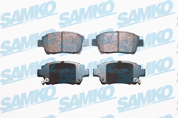 Diskinių stabdžių trinkelių rinkinys SAMKO 5SP1062