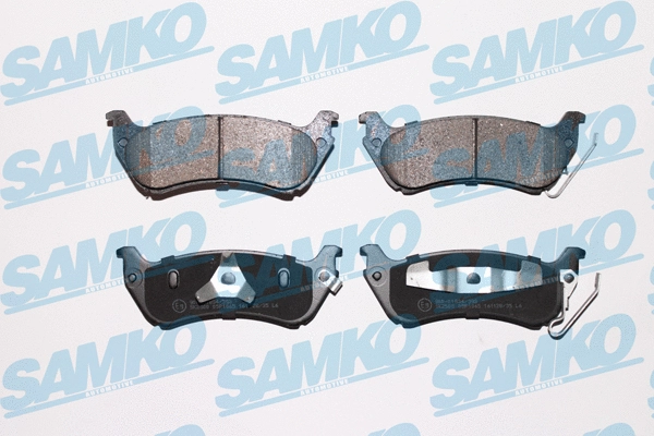Diskinių stabdžių trinkelių rinkinys SAMKO 5SP1065