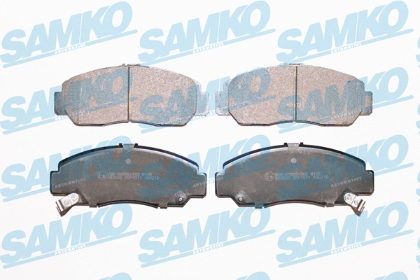 Diskinių stabdžių trinkelių rinkinys SAMKO 5SP1071