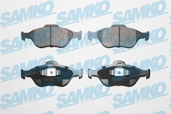 Diskinių stabdžių trinkelių rinkinys SAMKO 5SP1088