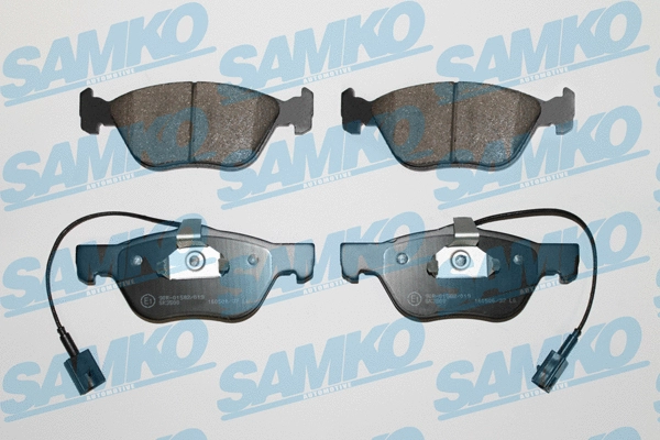 Diskinių stabdžių trinkelių rinkinys SAMKO 5SP1098