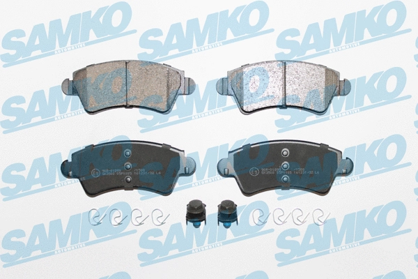 Diskinių stabdžių trinkelių rinkinys SAMKO 5SP1105