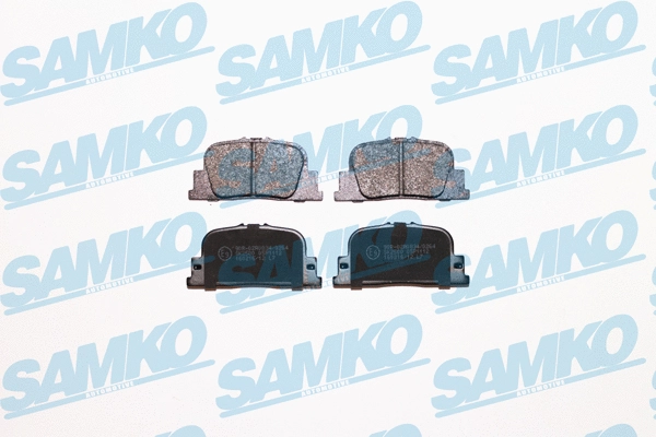Diskinių stabdžių trinkelių rinkinys SAMKO 5SP1112