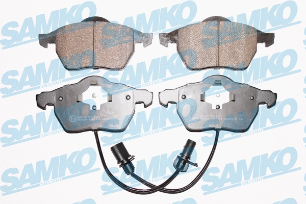 Diskinių stabdžių trinkelių rinkinys SAMKO 5SP1119