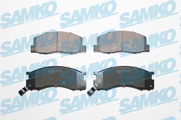Diskinių stabdžių trinkelių rinkinys SAMKO 5SP1126