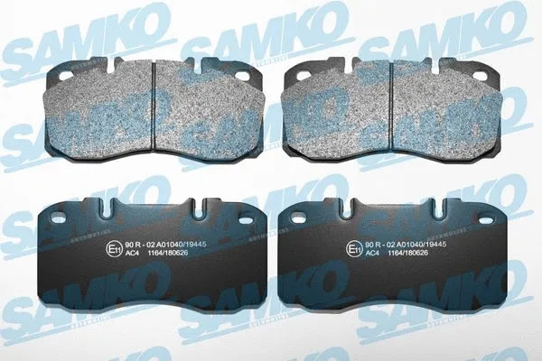 Diskinių stabdžių trinkelių rinkinys SAMKO 5SP1164