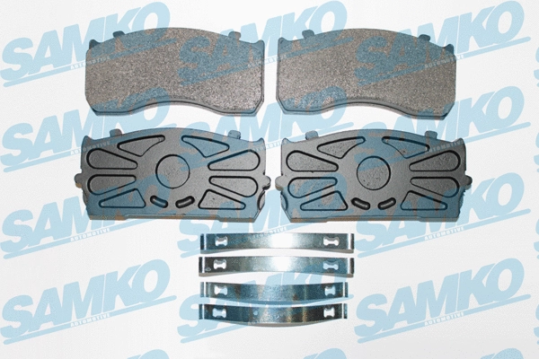 Diskinių stabdžių trinkelių rinkinys SAMKO 5SP1169