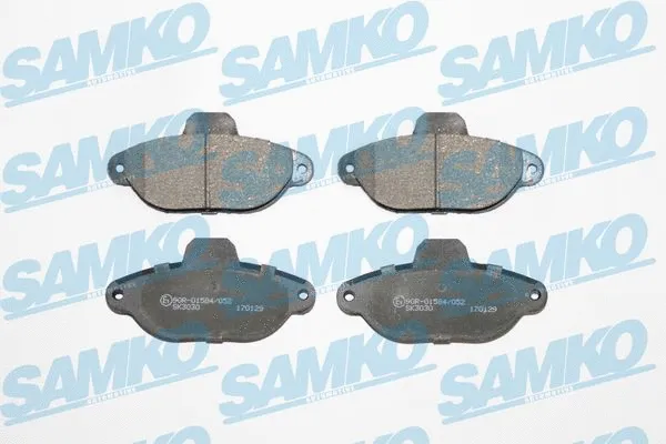 Diskinių stabdžių trinkelių rinkinys SAMKO 5SP1191