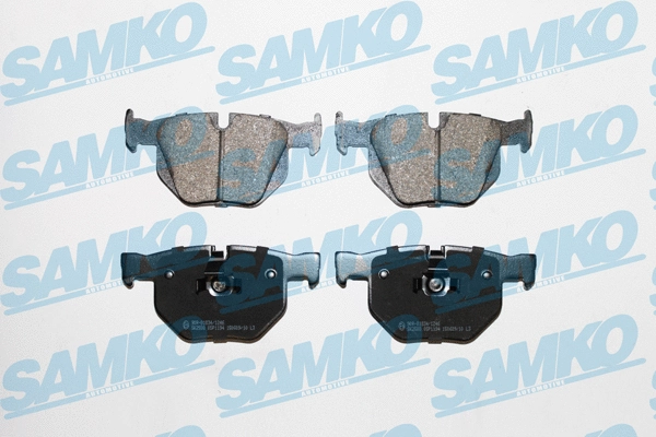 Diskinių stabdžių trinkelių rinkinys SAMKO 5SP1194