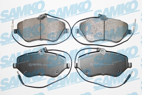 Diskinių stabdžių trinkelių rinkinys SAMKO 5SP1202