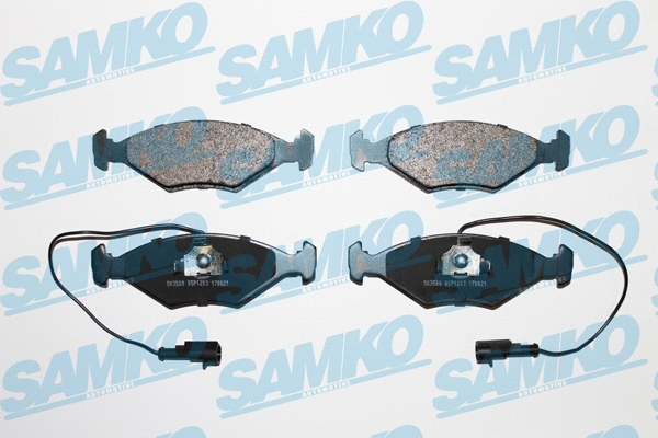Diskinių stabdžių trinkelių rinkinys SAMKO 5SP1203
