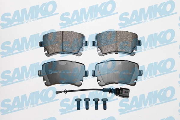 Diskinių stabdžių trinkelių rinkinys SAMKO 5SP1206