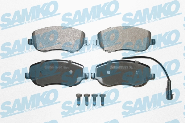 Diskinių stabdžių trinkelių rinkinys SAMKO 5SP1217