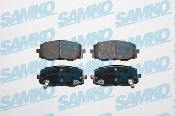 Diskinių stabdžių trinkelių rinkinys SAMKO 5SP1220