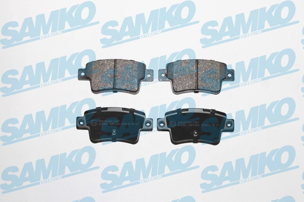 Diskinių stabdžių trinkelių rinkinys SAMKO 5SP1224