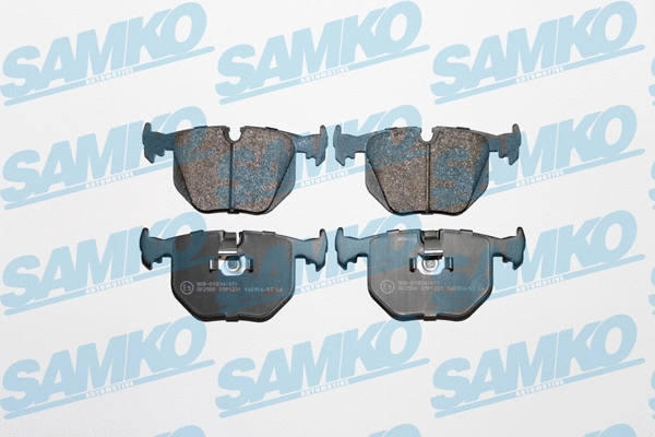 Diskinių stabdžių trinkelių rinkinys SAMKO 5SP1231