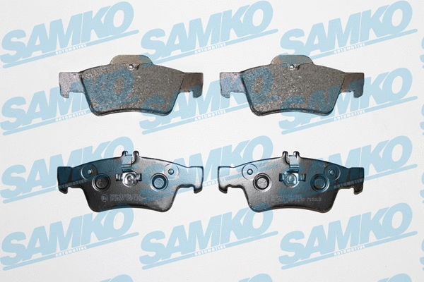 Diskinių stabdžių trinkelių rinkinys SAMKO 5SP1232