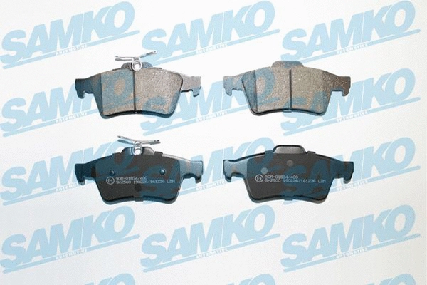 Diskinių stabdžių trinkelių rinkinys SAMKO 5SP1236