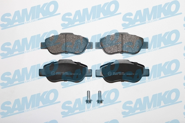 Diskinių stabdžių trinkelių rinkinys SAMKO 5SP1240