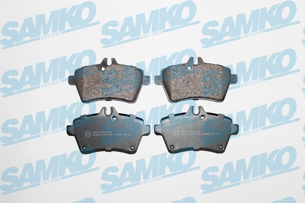 Diskinių stabdžių trinkelių rinkinys SAMKO 5SP1242