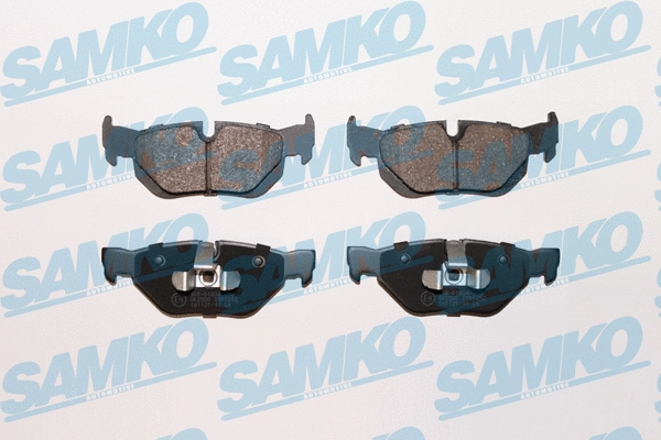Diskinių stabdžių trinkelių rinkinys SAMKO 5SP1252