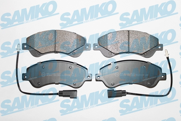 Diskinių stabdžių trinkelių rinkinys SAMKO 5SP1259