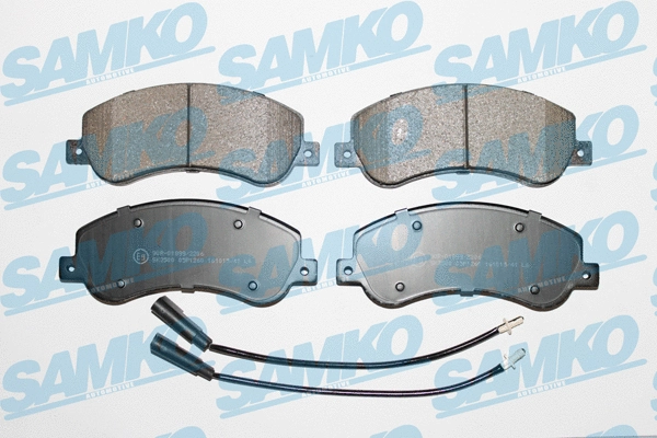 Diskinių stabdžių trinkelių rinkinys SAMKO 5SP1260