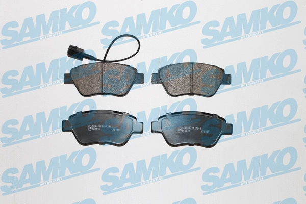 Diskinių stabdžių trinkelių rinkinys SAMKO 5SP1264