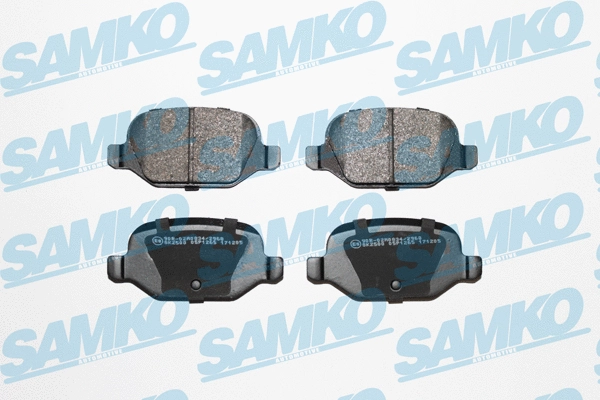 Diskinių stabdžių trinkelių rinkinys SAMKO 5SP1265