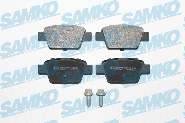 Diskinių stabdžių trinkelių rinkinys SAMKO 5SP1269