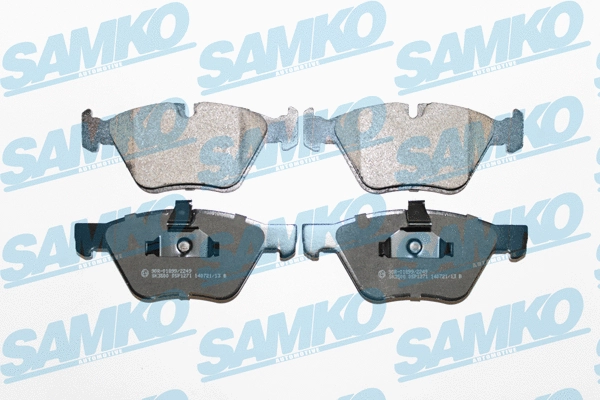Diskinių stabdžių trinkelių rinkinys SAMKO 5SP1271