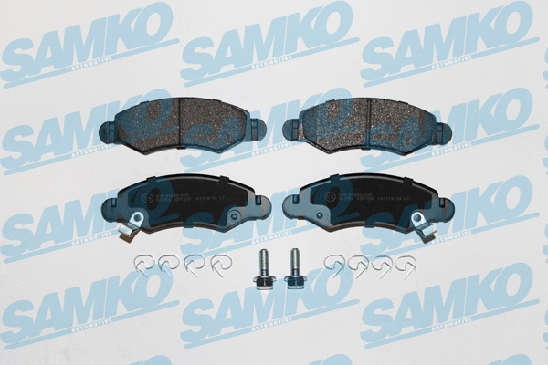 Diskinių stabdžių trinkelių rinkinys SAMKO 5SP1280