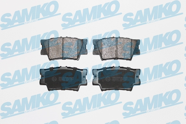 Diskinių stabdžių trinkelių rinkinys SAMKO 5SP1281