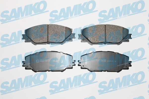 Diskinių stabdžių trinkelių rinkinys SAMKO 5SP1282