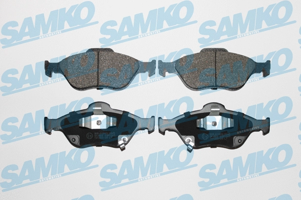 Diskinių stabdžių trinkelių rinkinys SAMKO 5SP1283